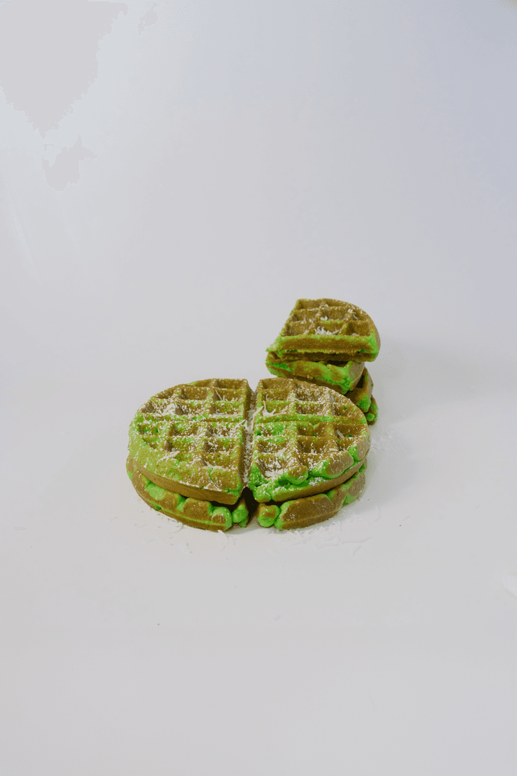 pandan waffle